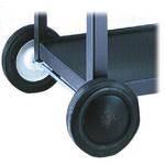 H. Wilson BWKMTV  Big Wheels Kit for Metal TV Carts