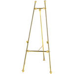 Da-Lite Polished Plain Brass Easel