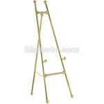 Da-Lite Swirled Brass Display Easels 43168