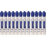 Da-Lite Dry Erase Markers (Blue, 12 Markers)
