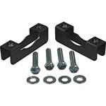 Chief Pole Clamp Kit - 1 to 2" OD (Black, 2 Pieces)