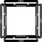Lowel Barndoor Frame ONLY for Omni Light