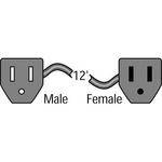Lowel 12' Standard Replacement 3-Wire