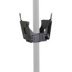 Chief FDP-4207B Dual Small Flat Panel Display Pole Mount (Black)