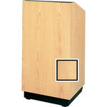 Da-Lite Floor Lectern, 48" Multi-Media - The Lexington - Honey Maple Veneer