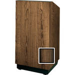 Da-Lite Floor Lectern, 48" Multi-Media - The Lexington (Heritage Walnut Veneer)