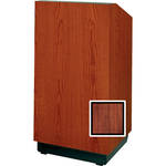 Da-Lite Floor Lectern, 48" Multi-Media - The Lexington - Mahogany Veneer