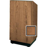 Da-Lite Floor Lectern, 48" Multi-Media - The Lexington - Natural Walnut Veneer