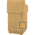Da-Lite 42-in Hamilton Special Needs Floor Lectern - Medium Oak