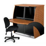 Winsted Two-Bay Custom Truform Console, Model J9210