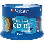 Verbatim CD-R Digital Vinyl Color Disc (50)