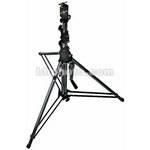 Manfrotto 087NWBSHB Wind-Up Short Stand - Black - 9'