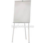 Draper Silver Anodized Paper Pad Easel, DR500