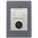 RDL RCX-J1S Microphone Input Panel Assembly (Gray & Silver)