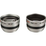 Kenko MD205S 2.0x Telephoto & 0.5x Wide Angle Lens Kit