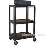 Hamilton Buhl A/V Cart, Adjustable Height 26 to 42" - Steel