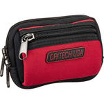 OP/TECH USA Zippeez Soft Pouch, Small (Red)