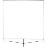 Matthews 48x48" Flag Frame