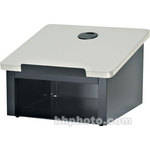 Bretford Tabletop Lectern (18.0 x 20.0 x 13.5") - Raven Base & a Grey Mist Top