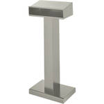 Bretford Floor Lectern w/ Shelf - Grey Mist