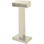 Bretford Floor Lectern w/ Shelf - Putty Beige