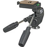 Smith-Victor Pro-4  Cabe�a Hidr�ulica Met�lica de 3 Vias com Montagem QR