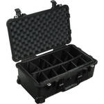 Pelican 1514 Carry On 1510 Case with Dividers (Black)