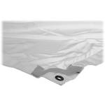 Matthews 12x12' Overhead Fabric - White 1/4 Stop Silk