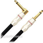 Monster Cable 1/4" Angled Male to 1/4" Male Instrument Cable - 12'