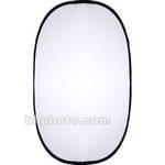 Interfit Soft Sun / White Collapsible Reflector, 50 x 60"