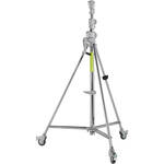 Avenger B6039CS 12' Wind-Up 39 Stand with Braked Wheels (Chrome-plated)