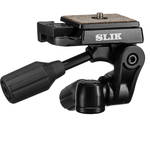 Slik SH-704E 3-Way Pan/Tilt Head with Quick Release