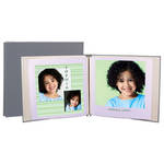 Lineco 12 x 13" Digital Post Bound Album - Gray