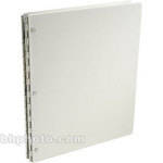 Pina Zangaro Vista Screwpost Portfolio Cover ONLY - 14x11" - Portrait Format  (Snow)
