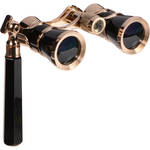 LaScala Optics 3x25 Iolanta Opera Glass (Black & Gold)