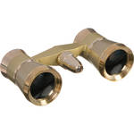 LaScala Optics 3x25 Othello Opera Glass (Titanium & Gold)