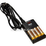 Olympus B-90SU AA NiMH (2300mAh) Batteries with 4-Hour Charger (100/240v)
