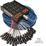 Whirlwind Medusa Standard 12 Channel (4x XLR Return) Snake - 100'