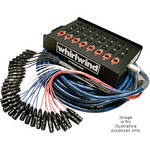 Whirlwind Medusa Standard 32 Channel (0x  Return) Snake - 100'