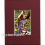 Savage ProMatte Mount - 8 x 10" with 4 x 6" Opening - Merlot
