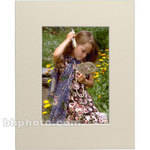 Savage ProMatte Mount - 8 x 10" with 5 x 7" Opening - Ivory