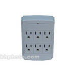 Hamilton Buhl 6-Outlet Wall Outlet #WT6