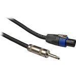 Whirlwind Speakon to 1/4" Male Phone Speaker Cable (12 Gauge) - 50'
