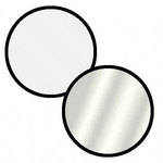 Impact Collapsible Circular Reflector Disc - Silver/White - 42"