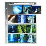Pana-Vue 120 Archival Negative Page (4 Strip, 3 Frames, 100 Pages)