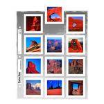 Pana-Vue Archival Top-Loading Slide Page (Holds Twelve 120 6x6 Slides, 100 Pages)