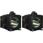 Panasonic ET-LAD55LW Twin Pack Projector Lamp Replacement