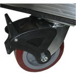 Jelco WHL-6 EZ-LIFT Upgrade to 6" Locking Casters (4 Casters)