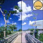 Tiffen 4x4" Combination 85 and Linear Ultra Polarizing Filter - Drop-in