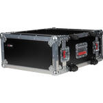 Gator Cases G-Tour 4U Wheeled Flight Rack Case